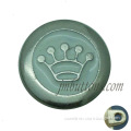 modern crown type plating metal sewing shank buttons for denim